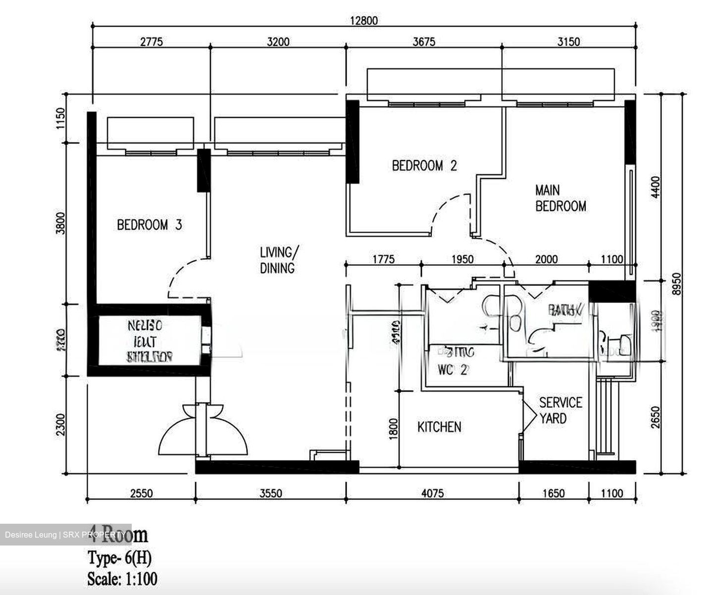Blk 420A Waterfront II @ Northshore (Punggol), HDB 4 Rooms #630478061